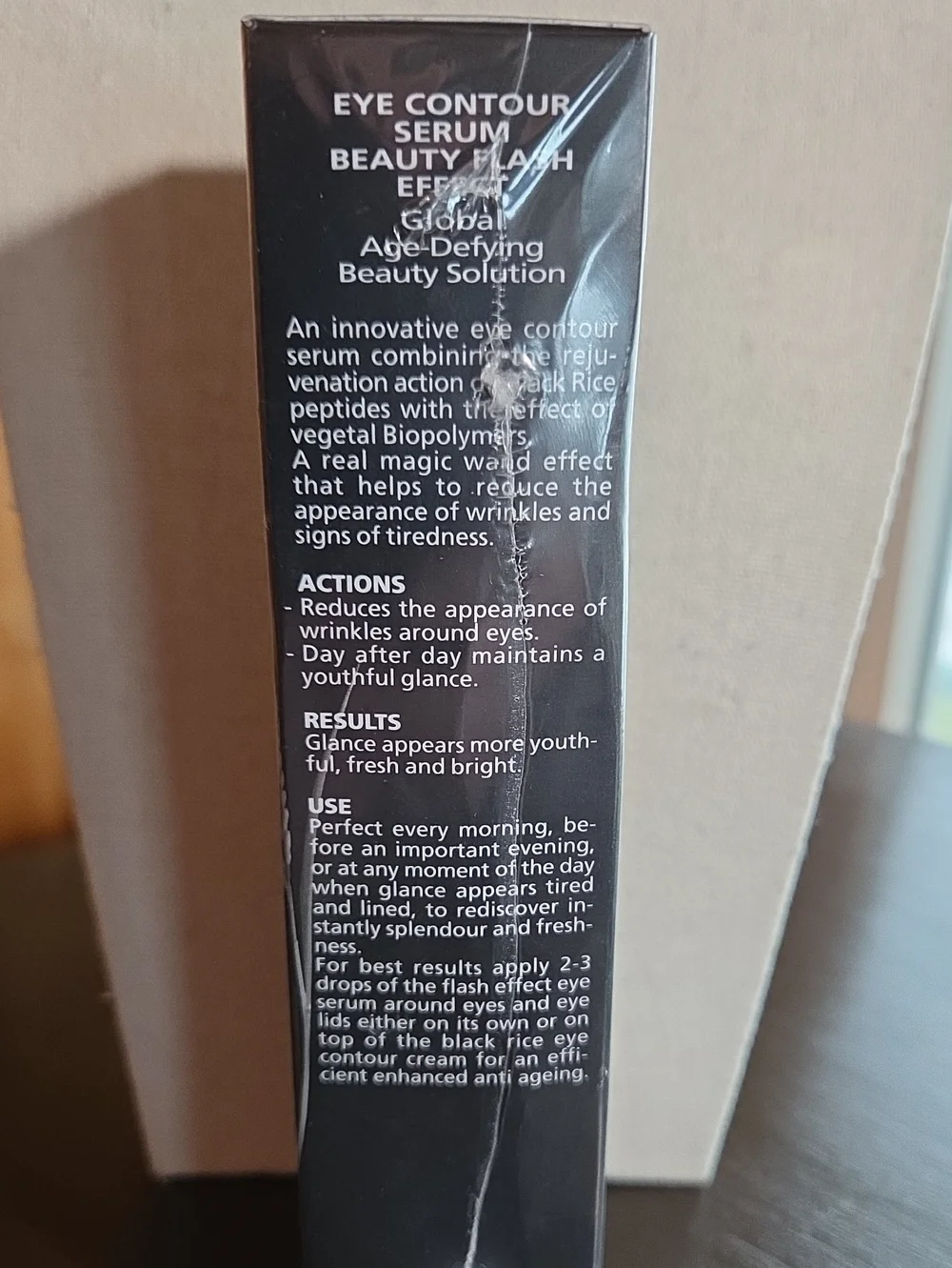 Perlier Black Rice Platinum Eye Contour Serum Sealed